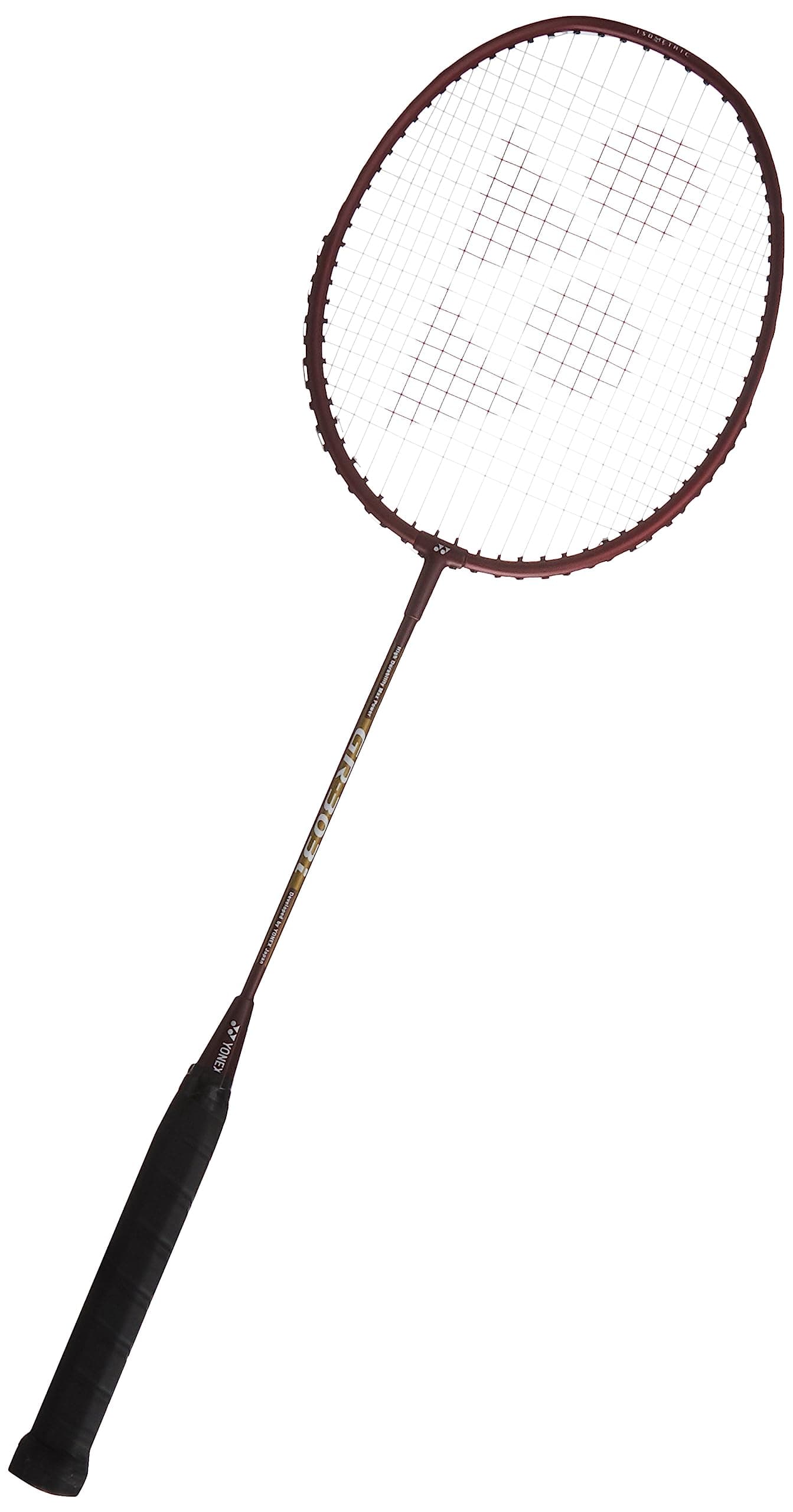Yonex Badminton Racquet GR 303I Dark Red, Graphite