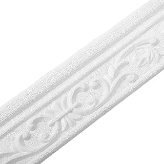 HASTHIP® 30Ft Peel and Stick Wall Molding, Vintage 3D Wall Moulding Strip
