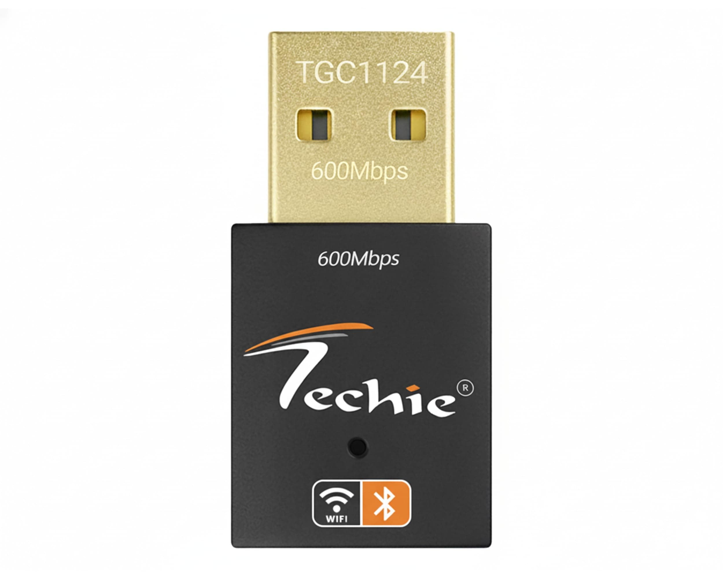 Techie USB Wi-Fi Adapter 600Mbps with Bluetooth 4.2 Dual Band USB 2.0