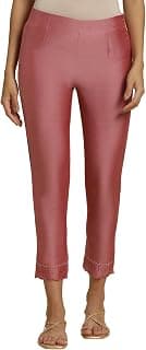 W for Woman Women High Rise Strechable Slim Pants | Trousers