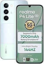 realme P4 Lite 5G (Mosaic Green, 64GB Storage), (4GB RAM)