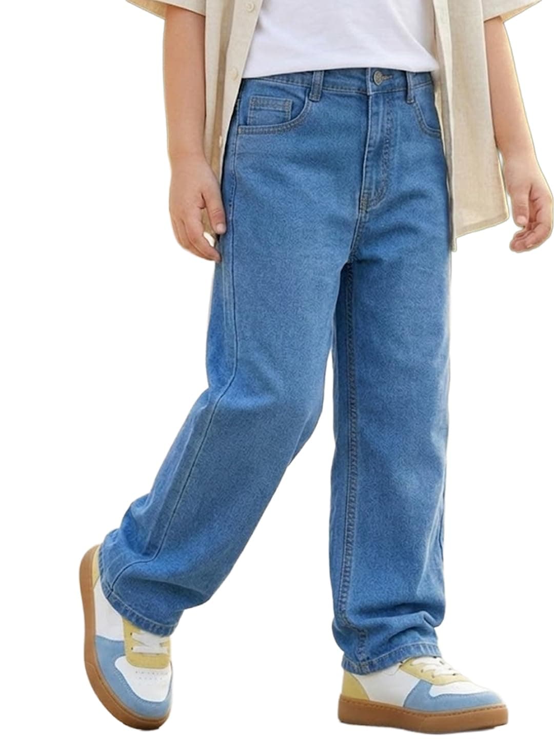 Urbano Juniors Boy's Loose Mid Rise Jeans
