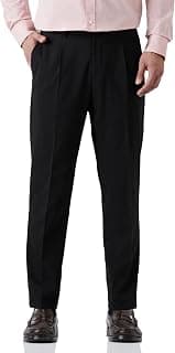 Amazon Brand - Symbol Men Men's Stretchable Formal Pants | Trousers (Regular Fit)