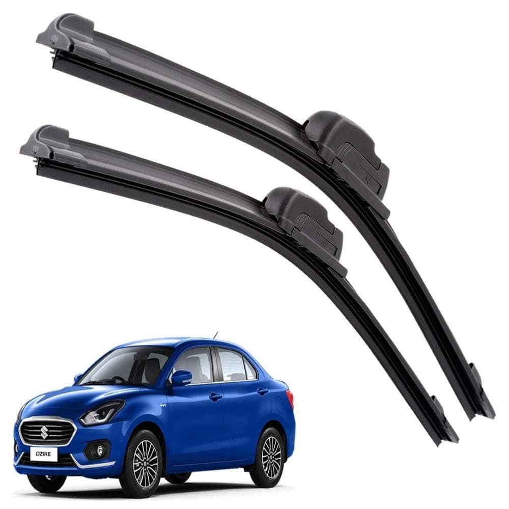 Euro Care Windshield Car Wiper Blades Compatibility With Maruti Suzuki Swift Dzire (Model : 2014-2017) - Set of 2Pc (D-21,P-19)