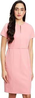 Symbol Premium Women's Sheath Dress (Knee Length | Desk-to-Dinner) (Available in Plus Sizes)