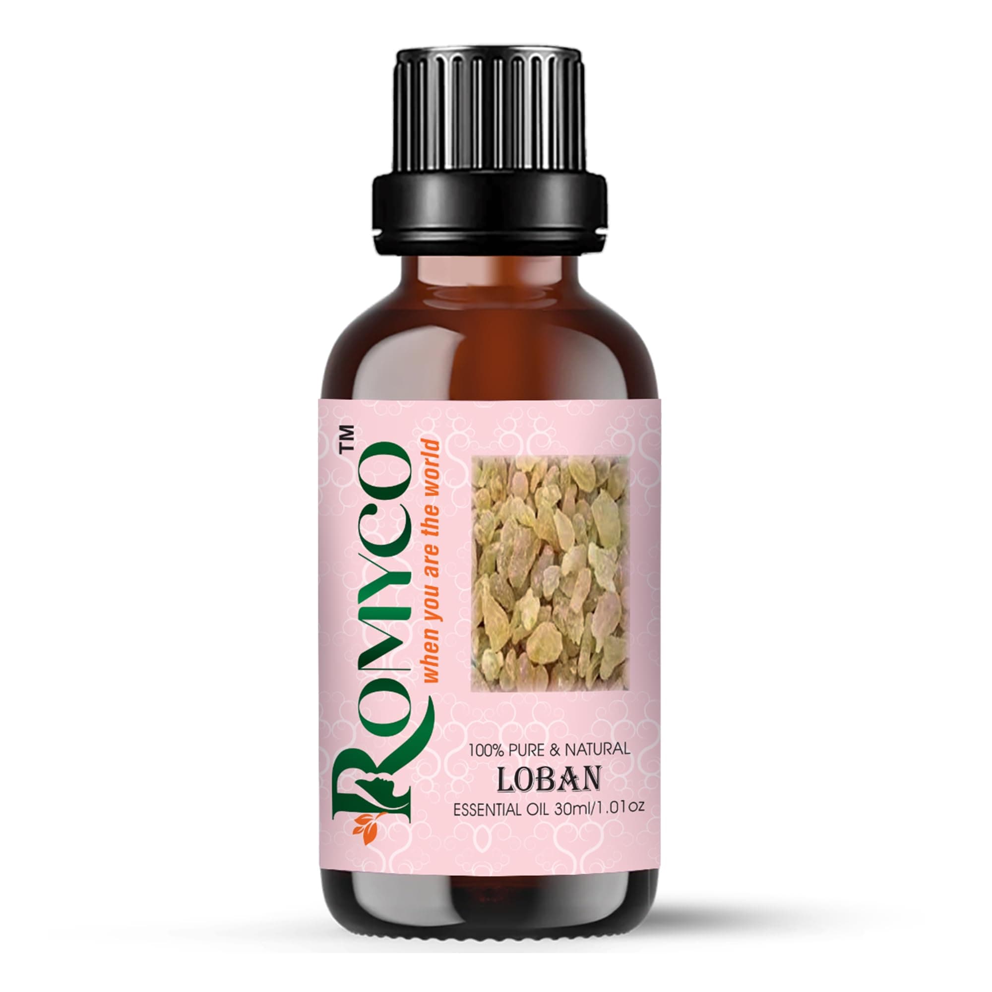 Romyco Romyco Loban Essential Oil 30ml (Frankincense) for Glowing Blemish free Skin | Ideal For Prayer Positivity Rituals in Diffuser | Pure Premium Natural & Undiluted