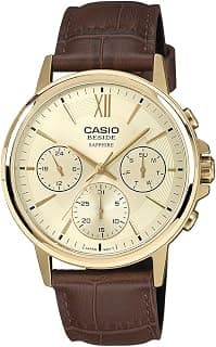 Casio Enticer Men BMS-300GL-5AVDF Analog Brown Watch Men (A2543)