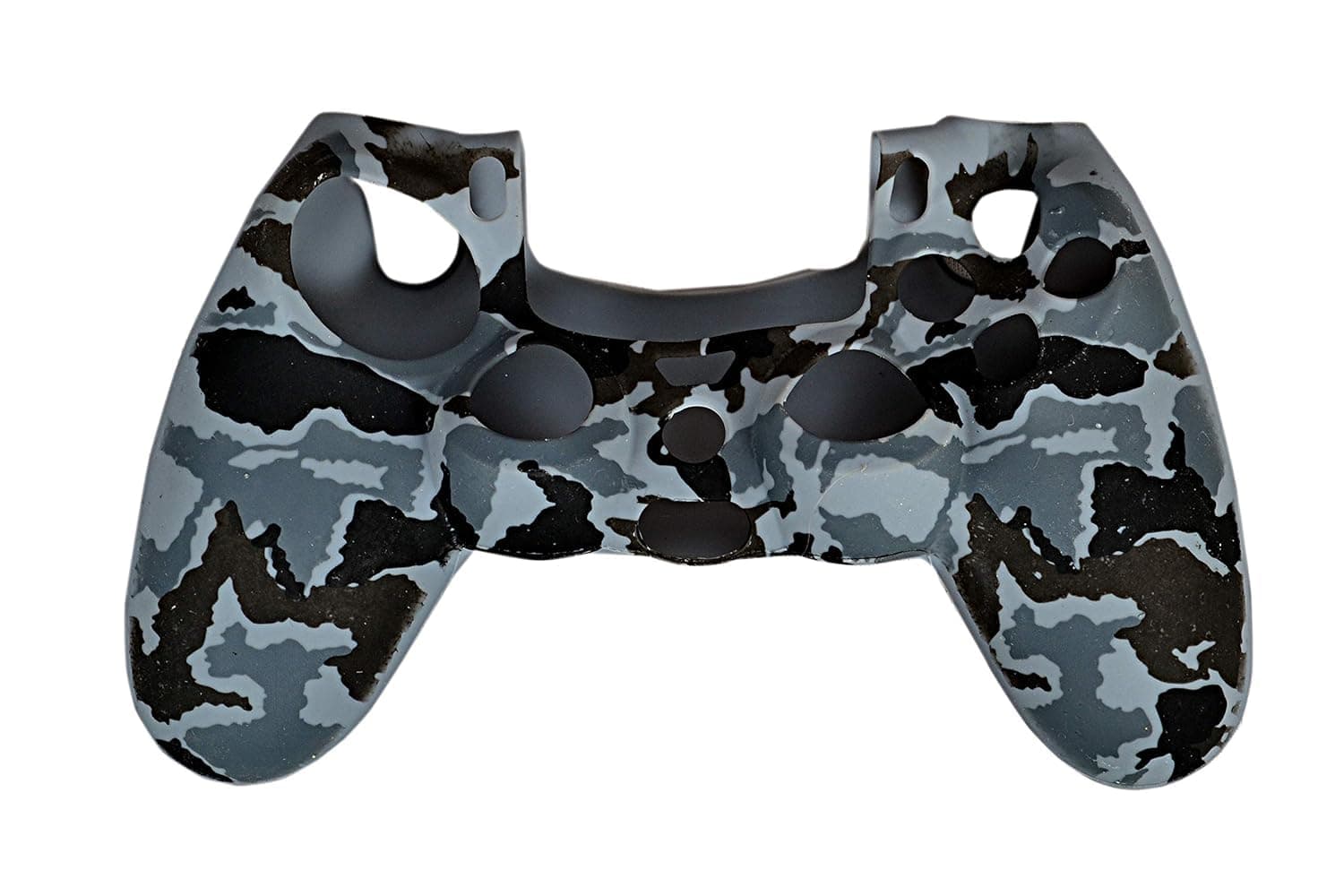 New World Soft Silicone Case cover Protective Skin for PS4, Dualshock 4 Wireless Controller with 2 Thumb Grips Free (Army)