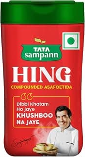 Tata Sampann Hing, Compounded Asafoetida (Bandhani Hing), 50g, Recommended by Chef Sanjeev Kapoor, Strong Flavour & Aroma