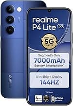 realme P4 Lite 5G (Mosaic Blue, 128GB Storage) (4GB RAM)