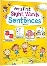 Very First Sight Words Sentences Level - 1 Book for Kids Age 4 -8 years
