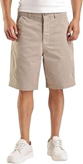 Calvin Klein Jeans Oversized-Fit Solid Mid Rise Shorts