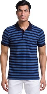 Parx Men's Yarn Dyed Regular Fit T Shirt