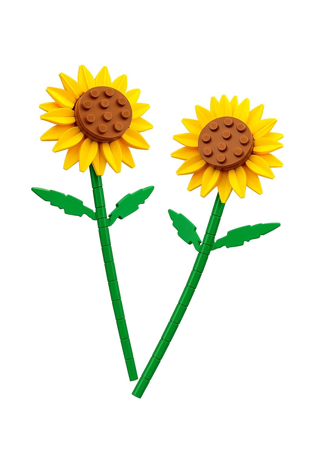 SKY LINE OCEAN Sunflower Building Blocks|| Botanical Flower Building Kit for Home Décor & Gifting ||(300+PCS)|| 6 Months Structural Warranty