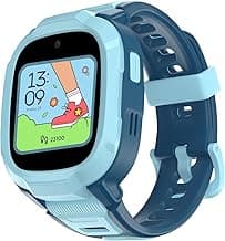 Noise Junior Explorer 2 Smart Watch for Kids with 4G SIM Compatible, 2-Way Video & Voice Calling, Geofencing, Real Time Location Monitoring via Google Maps, IP68, SOS Emergency Alerts (Frost Pop)