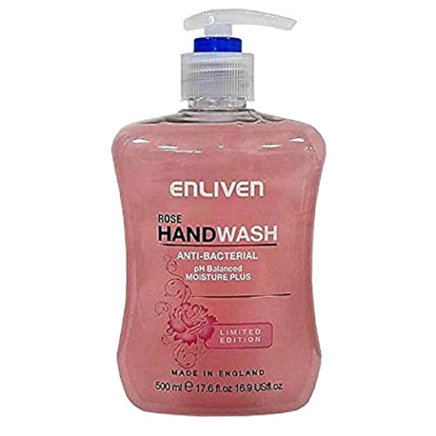 Enliven Anti Bacterial Hand Wash Rose 500ml