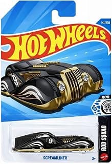 Hot Wheels - Screamliner - Rod Squad 5/10 (Black Gold)