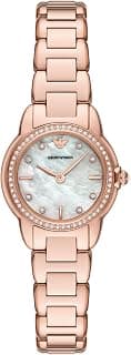 Emporio Armani Pink Quartz Stainless Steel Watch AR11671