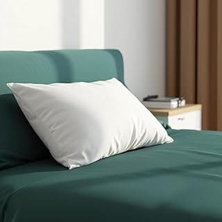 Fresh Resto Hollow Fiber Sleeping Pillow | Soft & Fluffy Support | White | 24 x 16 Inch | Pack of 1