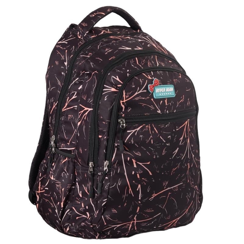 Hyper Adam 35 Ltr Waterproof School Bag for Boys and Girls Genuine Backpack Dark Brown Multiuse Travelling School College Backpack