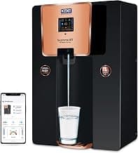 KENT Supreme IoT RO Water Purifier|RO+UF+UV+Alk+Cu+TDS Control+UV In-Tank | IoT Enabled | Alkaline Water with pH 8-9.5 | 8L | 20LP/Hr Ideal For Borewell/Tanker/Municipal Water