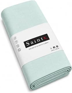 SaintX Men's Unstitched Premium Shirt Fabric | 110 GSM, 100% Cotton Fine Fabric | Elegantly Textured Slub Weave | 1.6 mts Length, 58 inch Width | Perfect For Formal & Casual Shirts (SAINTFB02)
