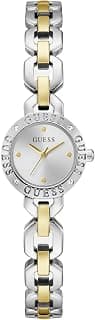 GUESS Siren Round 23mm Silver Dial Analog Women Watch - GW1019L3