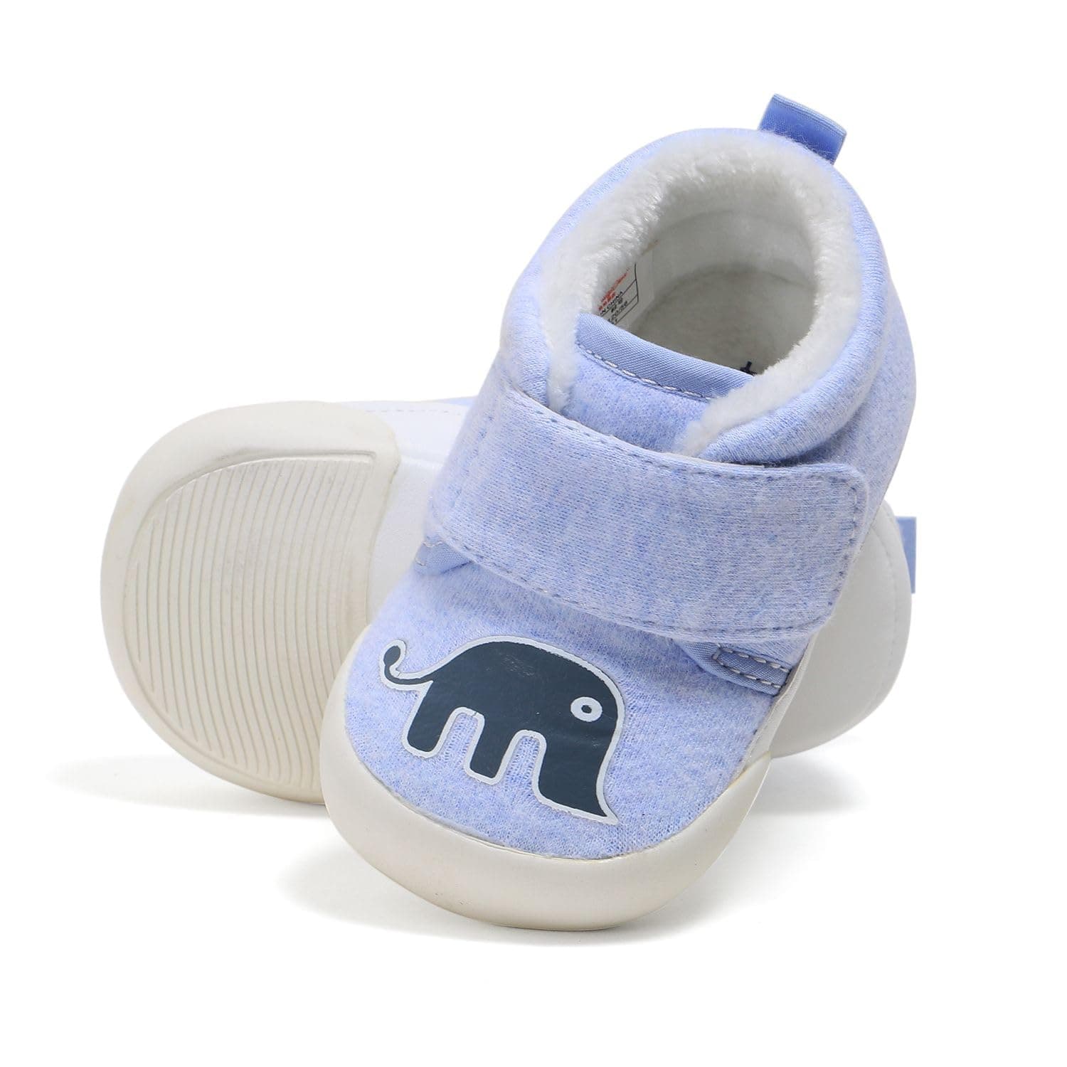 THE DDS STORE Infant Baby Boys Girls Canvas Sneaker Toddler Slip On Anti Skid Newborn First Walkers Candy Shoes