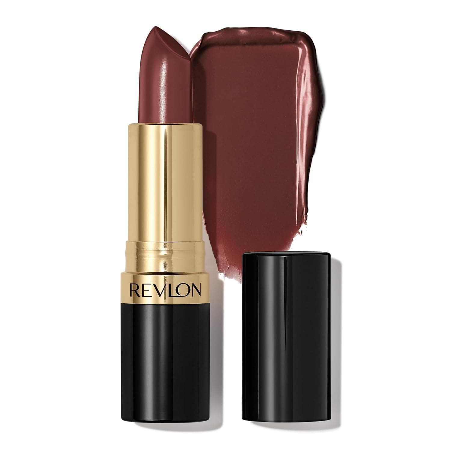 REVLON Super Lustrous Creme Lipstick, 80% Conditioning Ingredients, intance color, Waterproof, Long-Lasting, 100% Vegan Lipstick, Rumberry (804), 4.25 gm