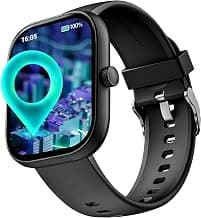 boAt Wave Sigma 3 w/Turn-by-Turn Navigation, 2.01" (5.1 cm) HD Display, Bluetooth Calling, Crest+ OS, QR Tray, Watch Face Studio, Coins, Emergency SOS Smart Watch for Men & Women(Active Black)