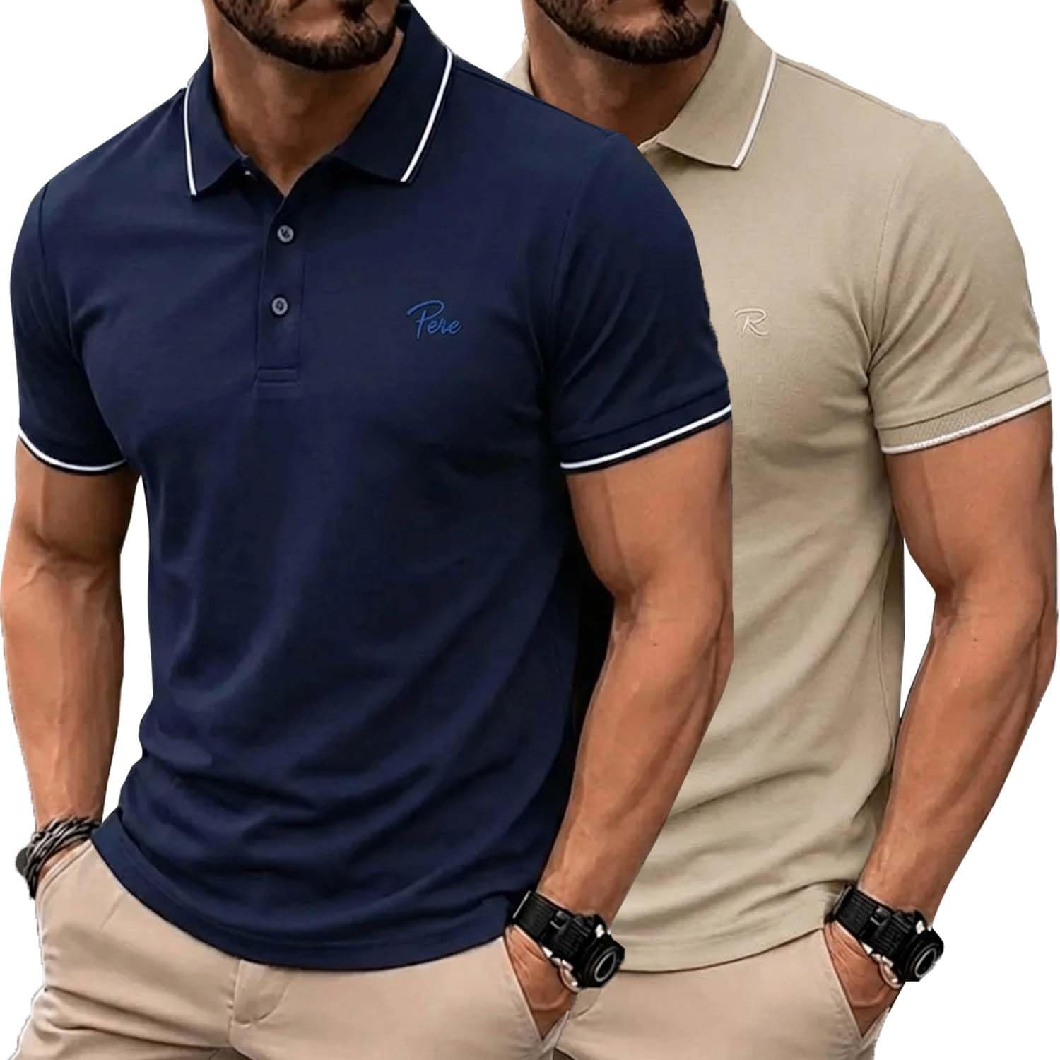 Lymio Polo T Shirt for Men || T Shirt for Man || Collar T-Shirts Style Men (Packs Also Available) (105-108)