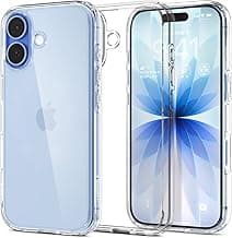 Spigen Ultra Hybrid Back Cover Case Compatible with iPhone 17 (TPU + Poly Carbonate | Crystal Clear)