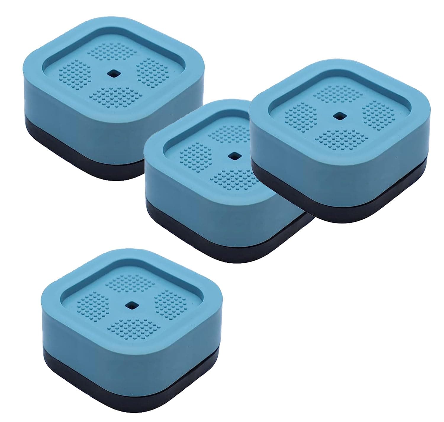 DORMICO Bed Riser, Furniture Risers 3.5 cm, 4 Pack Stackable Table Risers, Adjustable Bed Table Leg Extender, Furniture Lifts Support for Beds, Desks, Sofa, Tables and Chairs. (Pack of 4)