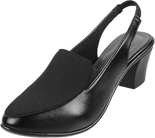 Mochi Women Synthetic Leather Block Heel Shoes