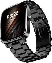 Noise Pulse 2 Pro [New Launch] 1.8" Vibrant Display, Bluetooth Calling Smart Watch for Men & Women, 7 Days Battery Life, Metallic Finish, Built-in Games, Voice Assistance, Health Suite (Elite Black)