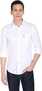 U.S. POLO ASSN. Cotton Mens Shirt - Regular Fit, Casual Wear Shirts for Men