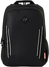 Wildcraft Dark Edition 35 L Laptop Backpack for Men & Women | Fits 15.6 inch Laptop | Padded Shoulder Straps, Multi Compartments, Anti-Theft Zippers | Travel & College Bag | Dark Black