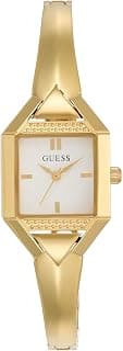 GUESS Round 22mm White Dial Analog Women Watch - U1426L2M