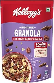 Kellogg's Crunchy Granola Chocolate & Almond |Muesli |Power Breakfast | 400g