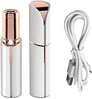 BLACK OLIVE® Facial Hair Remover Machine For Women - Face, Chin, Cheek, Eyebrow, Upper Lip Hair Remover for Women, USB RECHARGEABLE Epilator Machine for Women (Multicolor/Assorted)