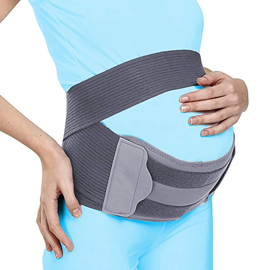 Wonder Care Pregnancy Support Maternity Belt Belly Bump Girdle Adjustable Band Brace for pregnant women back, waist and pelvic pregnancy pain relief (S: 34"-38")