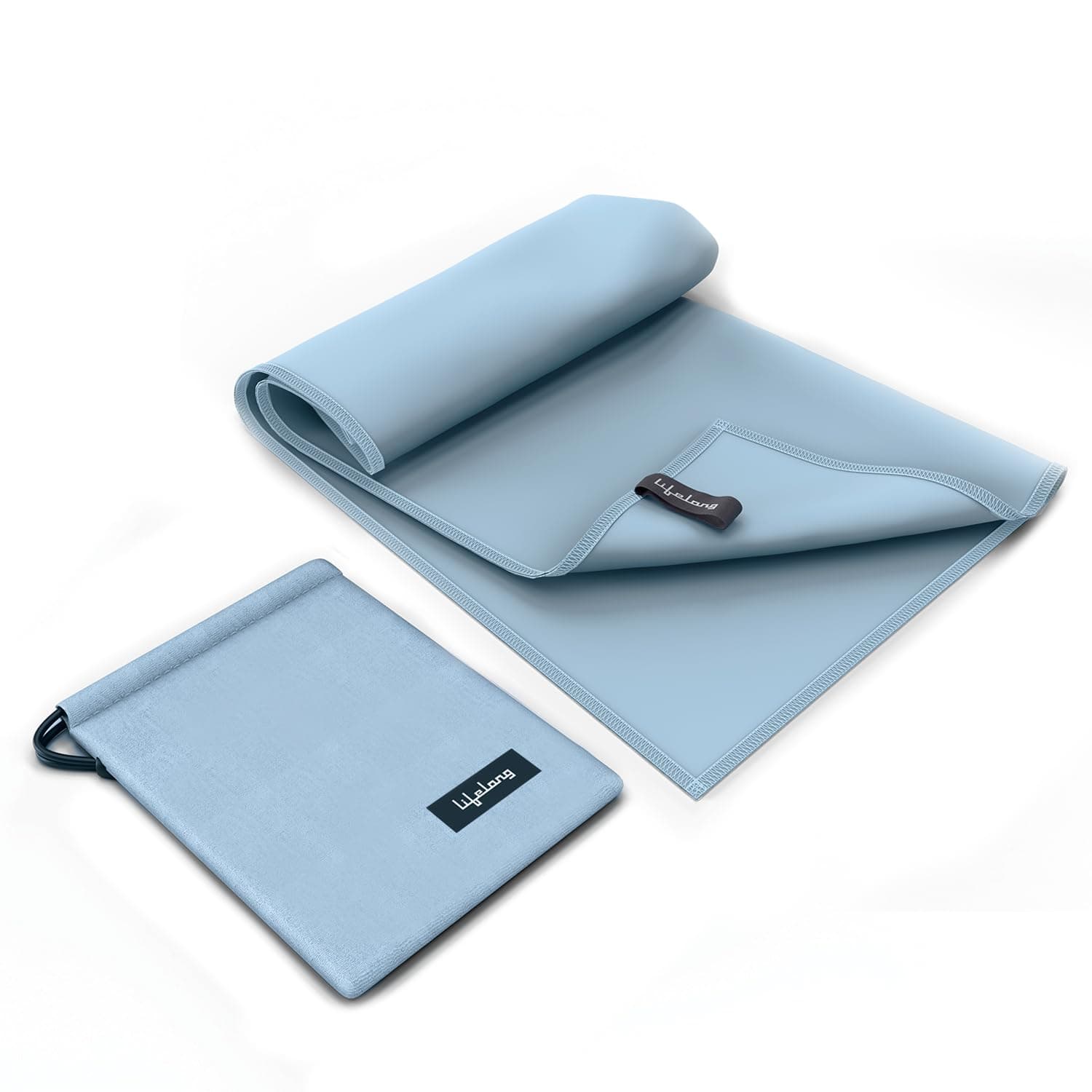 Lifelong Microfiber Towel for Kids |Suede Quick Dry Towel for Bath, Swim, Lightweight, Absorbent Microfiber Towel |Soft & Gentle for Delicate Skin |Ideal for Swim, Travel |Pack of 1 | 120×60 cm (Blue)
