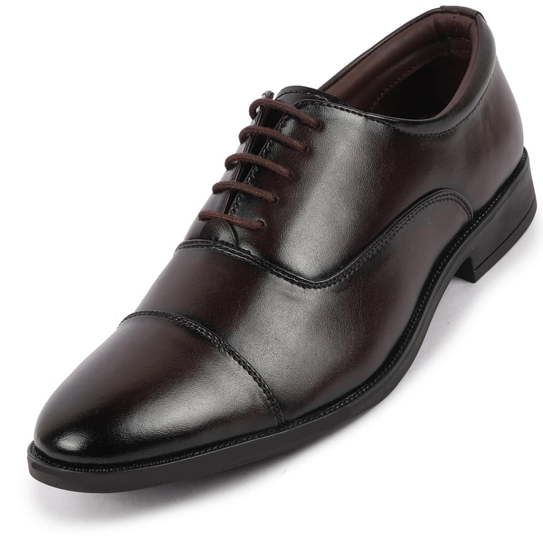 FAUSTO Men's Formal Office Meetings Work Lace-Up Derby Shoes