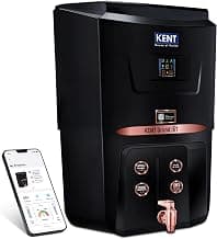 KENT Grand IoT RO Water Purifier| 4 Years Free Service*| RO+UV+UF+Alk+Cu+TDS Control+UV in Tank | IoT Enabled | Fully Automatic On&OFF Operation |8L|20 LP/Hr|Ideal For Borewell/Tanker/Municipal Water