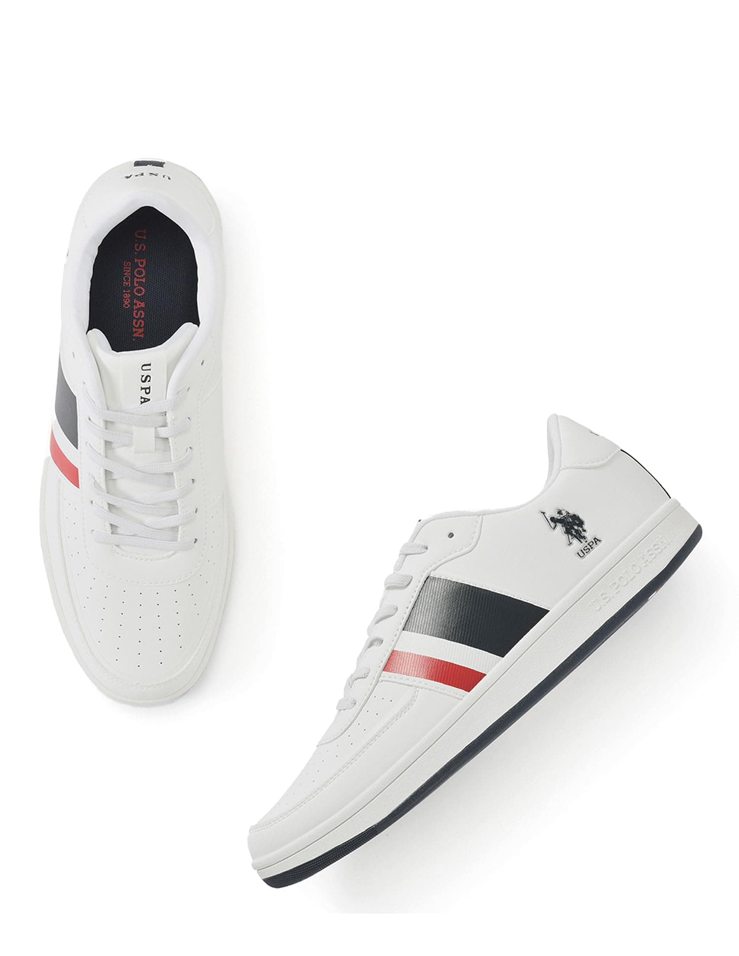 USPA U.S. Polo Assn Mens Joel|Stylish Casual Sneaker Shoes