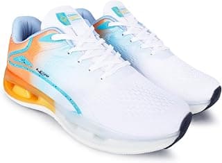 LANCER Mens PLATINUM-41WHT-MSTD White Running Shoe, 9