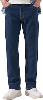 Highlander Men’s Straight Fit Jeans | Mid Rise | Stretchable Fabric | Designed for Comfort & Ease of Movement | Jeans for Man