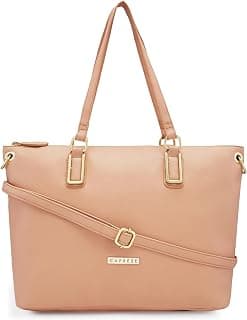 Caprese Amelia Satchel Handbag for Women Shoulder Bag with Multiple Pockets| Trendy and Functional Spacious Design Ideal for Work Everyday Outings and Travel