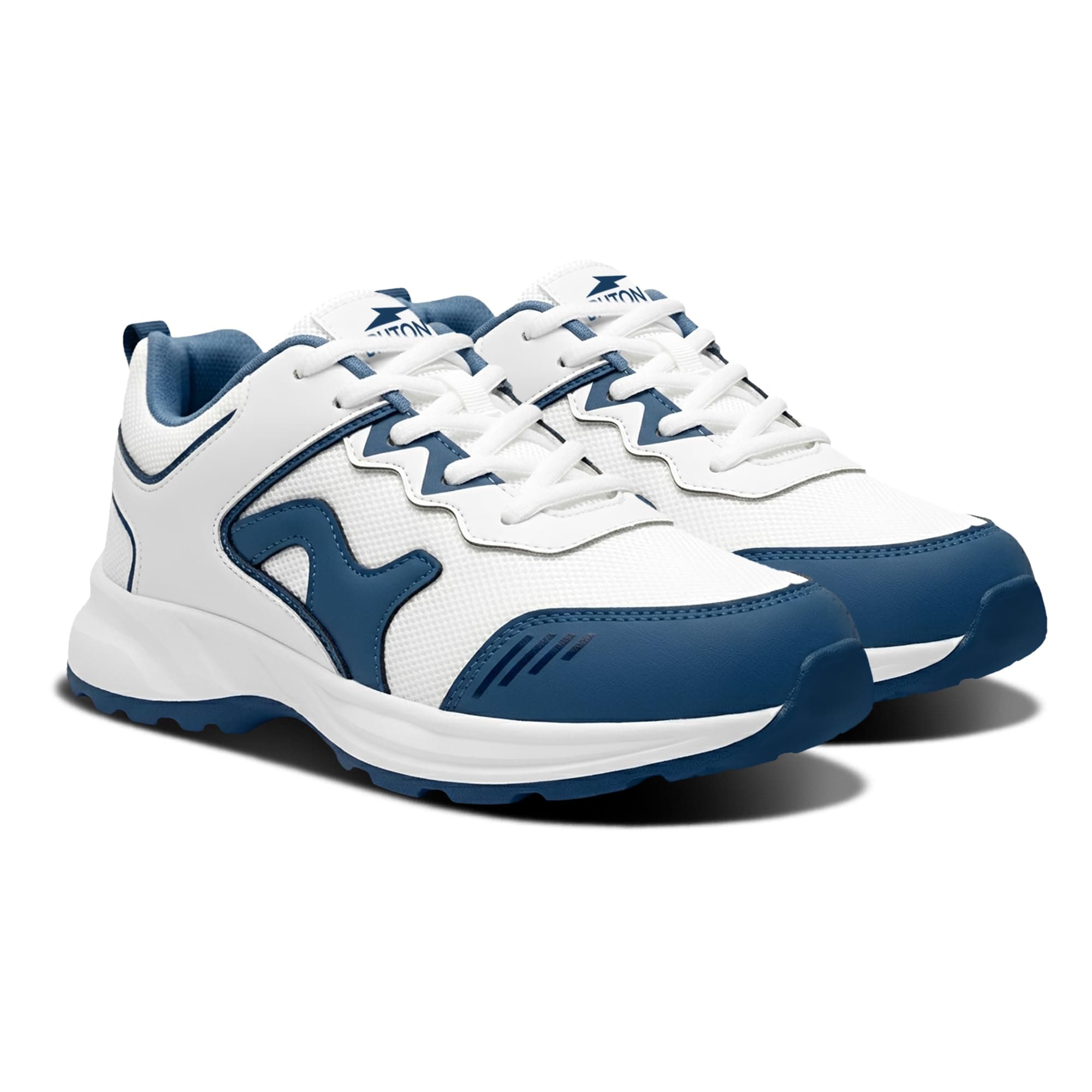 BRUTON Air Force-628 Men's Casual Sneakers | Stylish Lightweight Lace-Up Shoes for Men | Comfortable Footwear | Trendy Sneakers