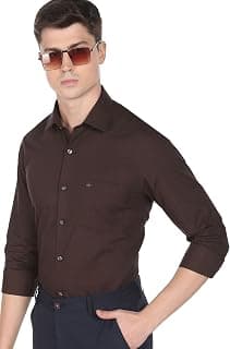 Arrow Men's Checkered Slim Fit Formal Shirt